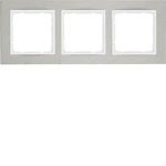 FRAME 3F HORIZ.B. S.STEEL/WHITE