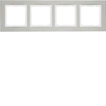 FRAME 4F HORIZ.B. S.STEEL/WHITE