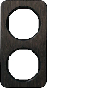 hager Frame 2f ek/black