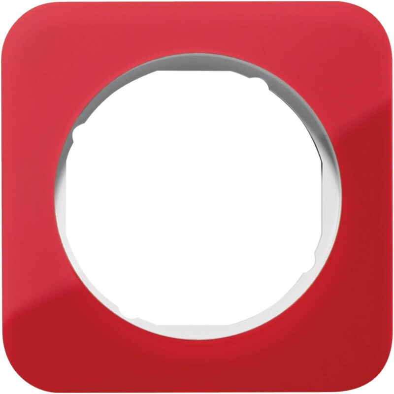 FRAME 1F TRANSP. RED/WHITE