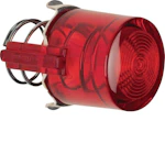 KNOPP TRYCKKN.LAMPA RÖD,TRANSP