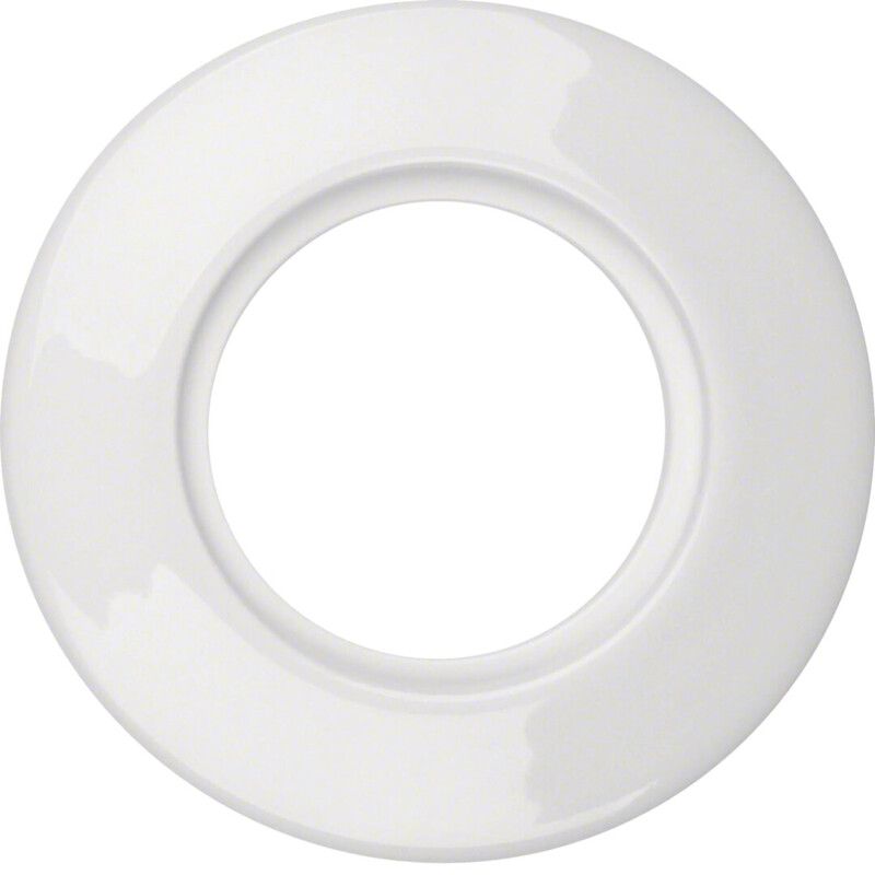 PORSLINSRAM 1-VÄGS P-VIT,BLANK