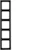 hager Ram 5-fack q.1 antracit