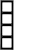 hager Ram 4-fack q.3 antracit