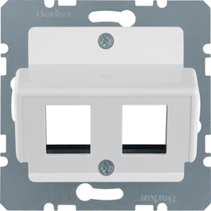 hager Telerasia hager 2xrj45 amp-liit. val.