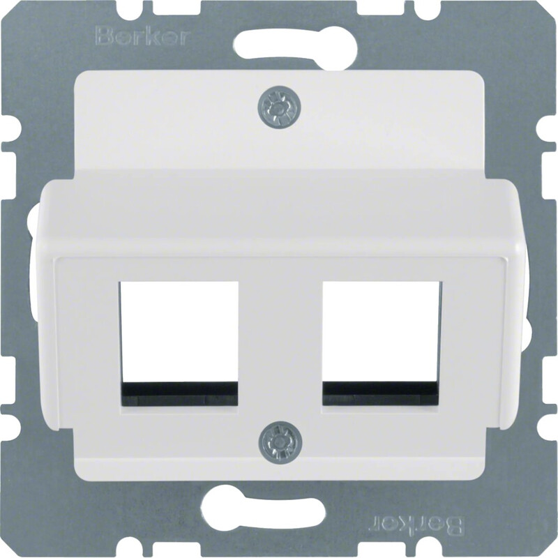 CENTRUMBRICKA 2xRJ45 AMP mod. vit