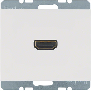 hager Vdi outlet hdmi v1.3 typea term. white