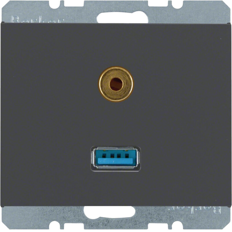 hager Av-rasia hager usb/3.5mm audio uk ant