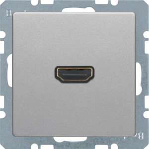 hager High definition socket outlet hdmi v1.3 typea for alu