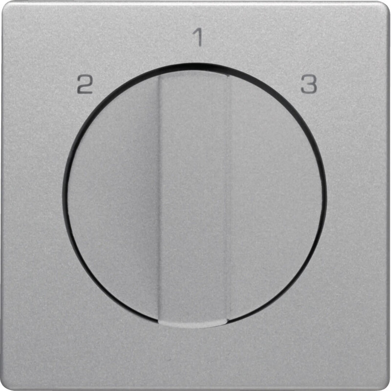 hager Centre plate f. sw 386113 alu