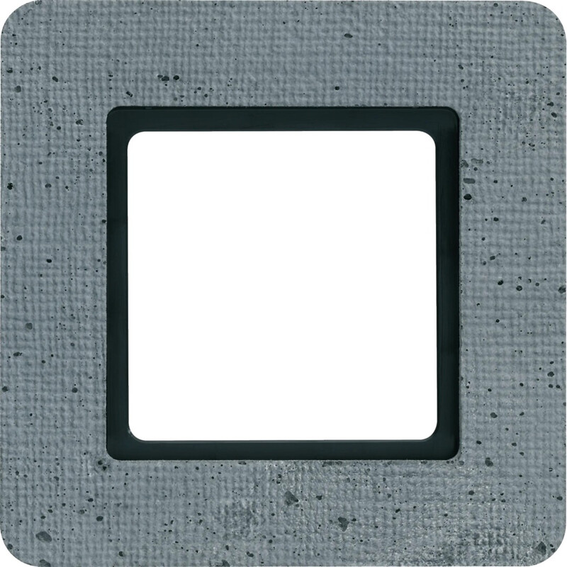 hager Ram q.7 1f. f. led-ljusenhet betong