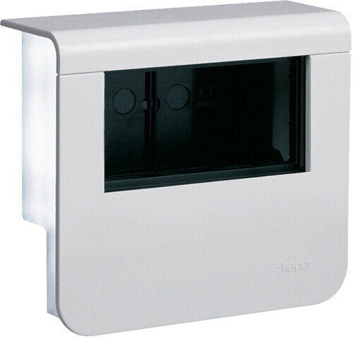 SKIRTING OUTLET BOX TEHALIT.SL SL20055 SYSTO 4M WHITE