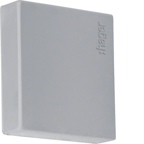 hager End piece tehalit.lf lf250256 hf lf25x25 gray