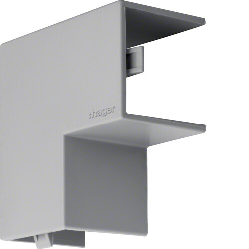 hager Flat corner tehalit.lf lf250255 hf lf25x25 l.gray