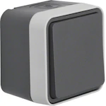 SWITCH 6/10A/250V/IP55 PPJ GRAY