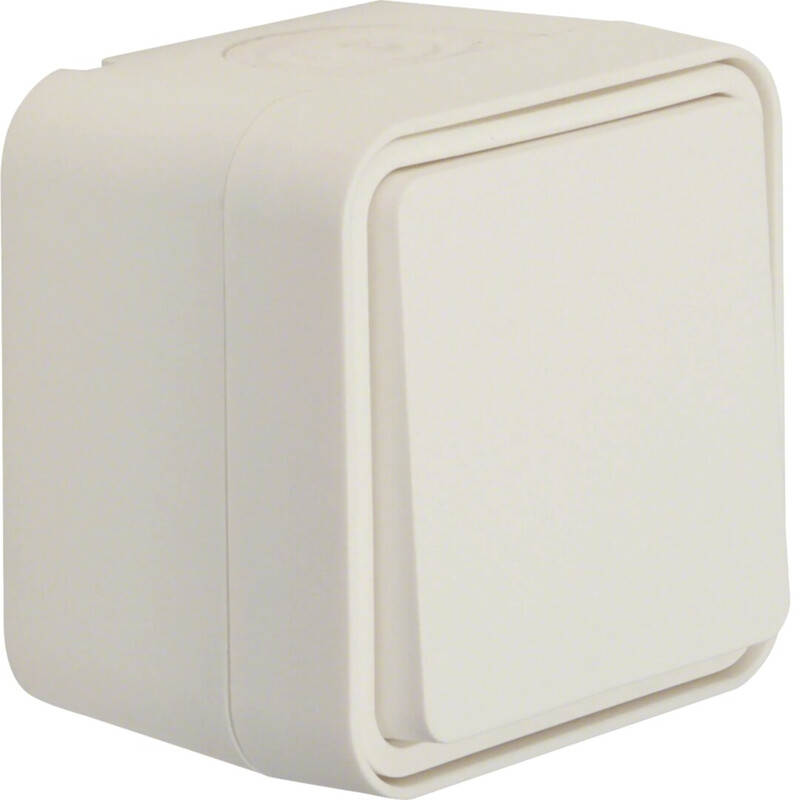 hager Brytare 7/10a/250v/ip55 ppj vit