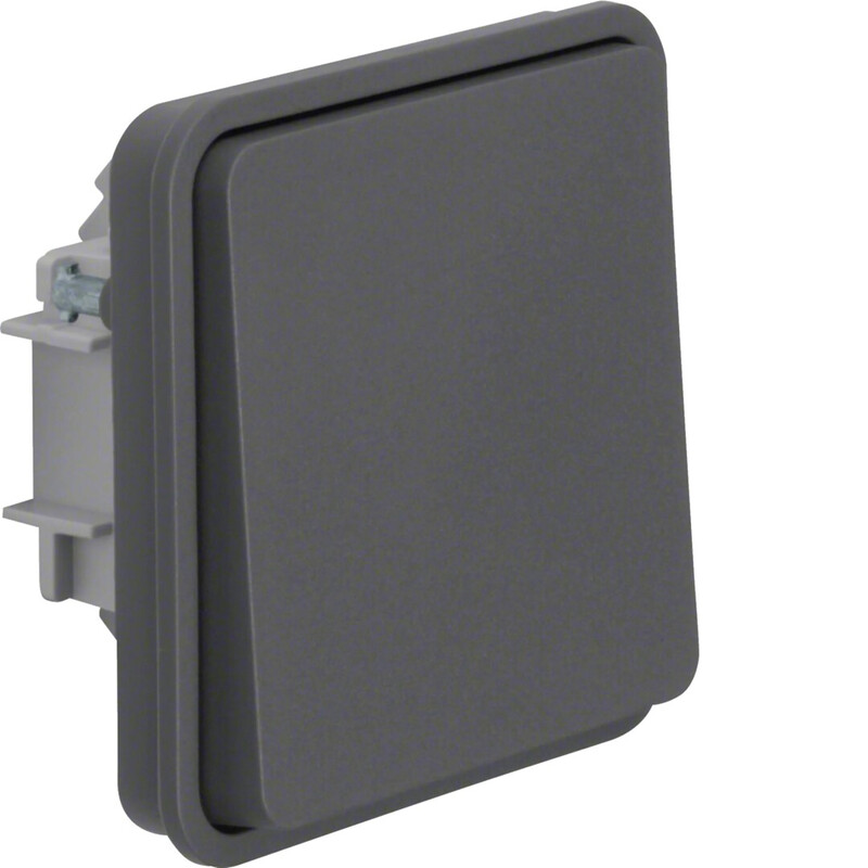 hager Brytare 7/10a/250v/ip55 kj grå