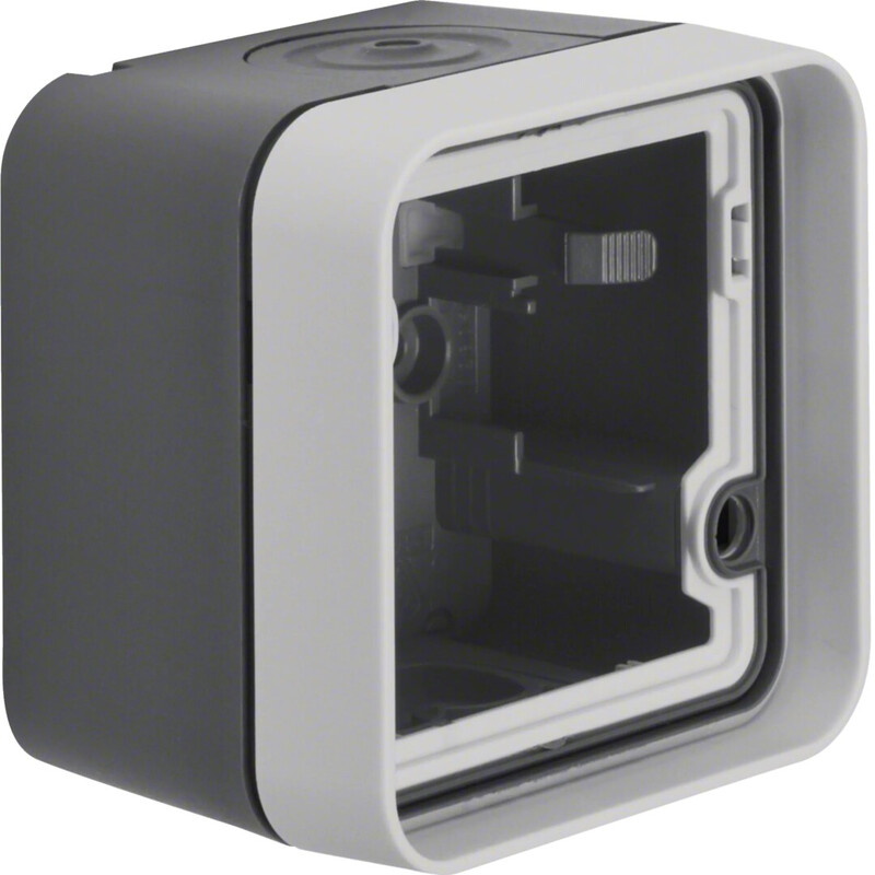 SUFACE MOUNTING BOX 1-F. W.1-BOXES GRAY