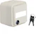 hager Socket outlet 1s/16a/ip55 kl/ms ppj white