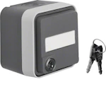 SOCKET OUTLET 1S/16A/IP55 KL/MS PPJ GRAY