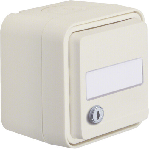 SOCKET OUTLET 1S/16A/IP55 KL/MS PPJ WHITE