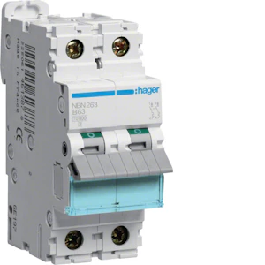 hager Minibrytare b 10ka 63a 2-pol
