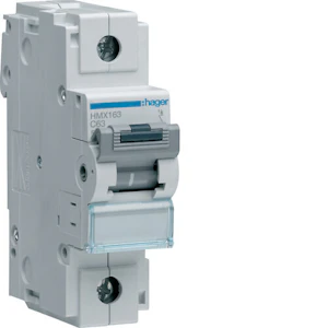hager Automatsäkring hmx163 1x63a kurv c 50ka