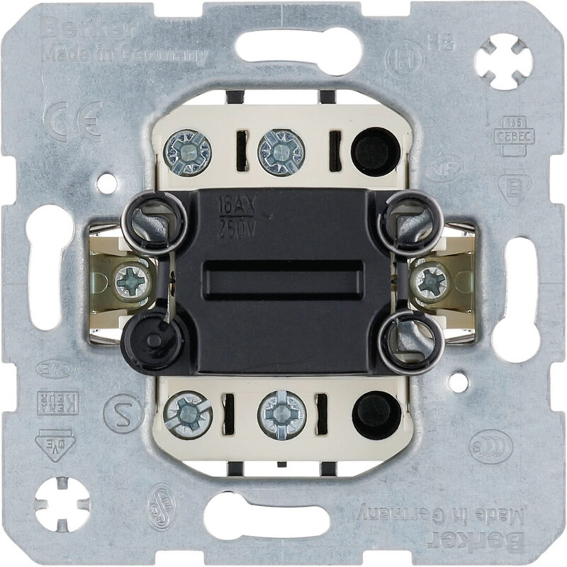 KYTKIN HAGER 2/16A/250V UJ 0X
