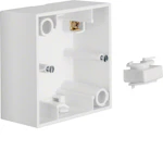 SURFACE MOUNTING BOX 1F 37MM WHITE