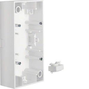 hager Surface mounting box 2f 37mm white