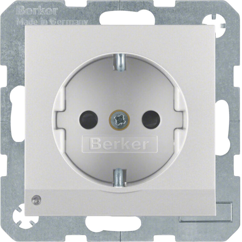 PISTORASIA HAGER 1S/16A UKR LED ALU