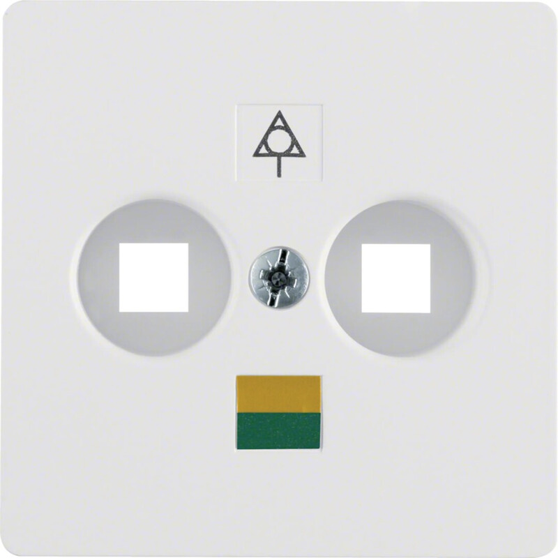 CENTRE PLATE FL.OUTPUT SO 1061 WHITE