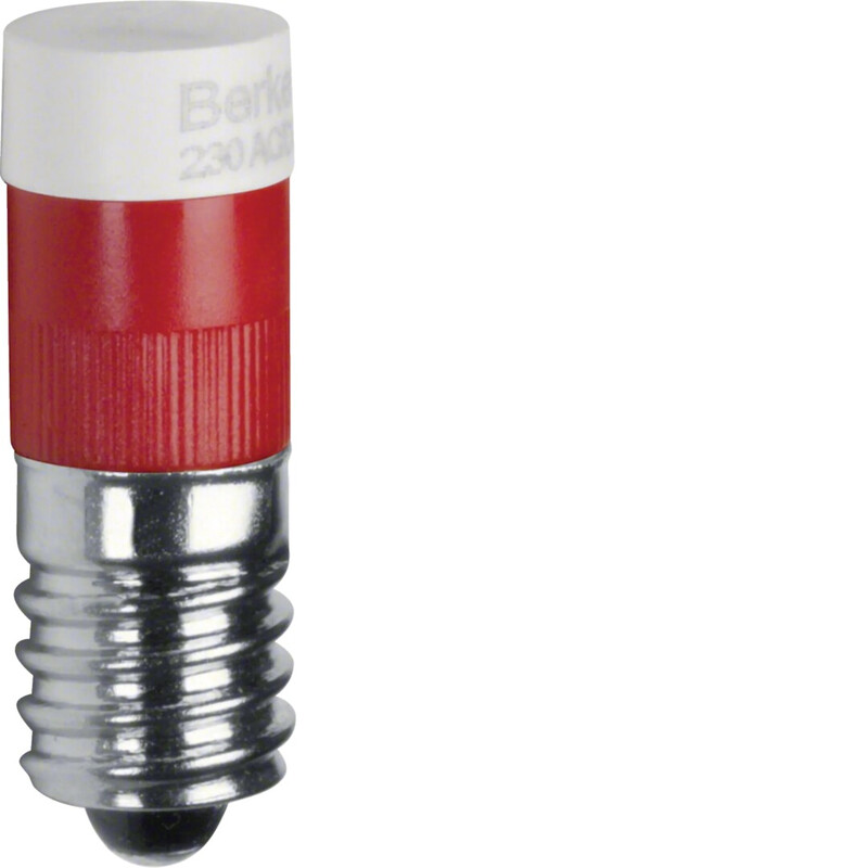 LED LAMP RED 230VAC 4MA E10