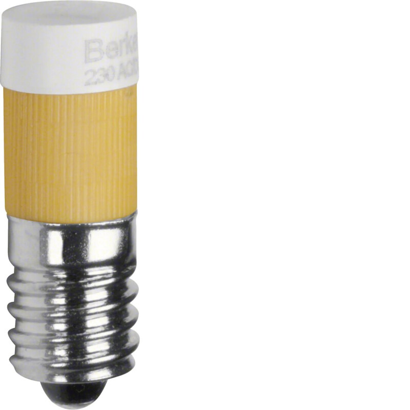 LED LAMP YELLOW 230VAC 4MA E10