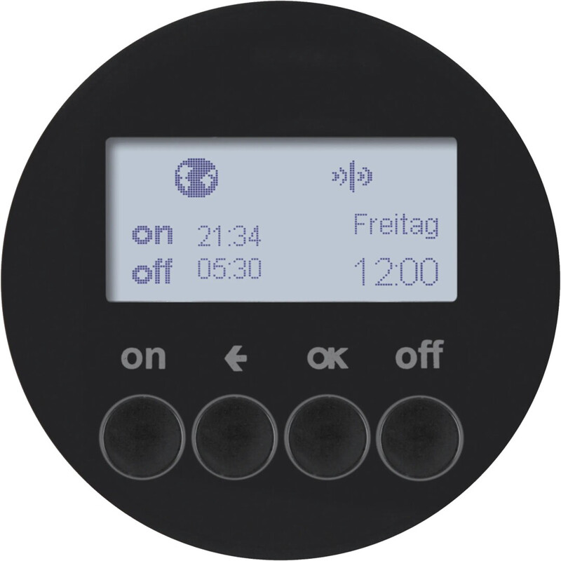 KOPPLINGSUR KNX 7D 1K RF QUICKLINK SVART