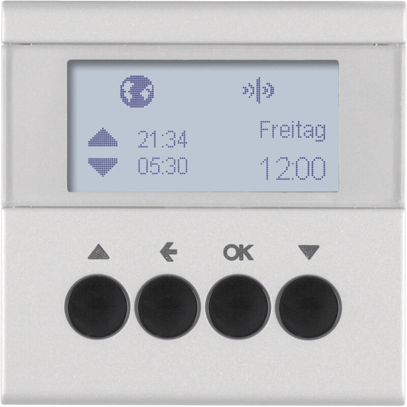 TIME SWITCH KNX BLIND 1CH RF QUICKLINK ALU