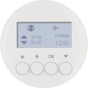 hager Time switch knx blind 1ch rf quicklink wht