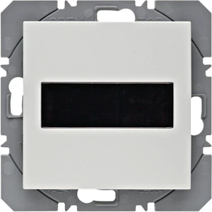 hager Push-button wireless knx 1f solar quicklink white