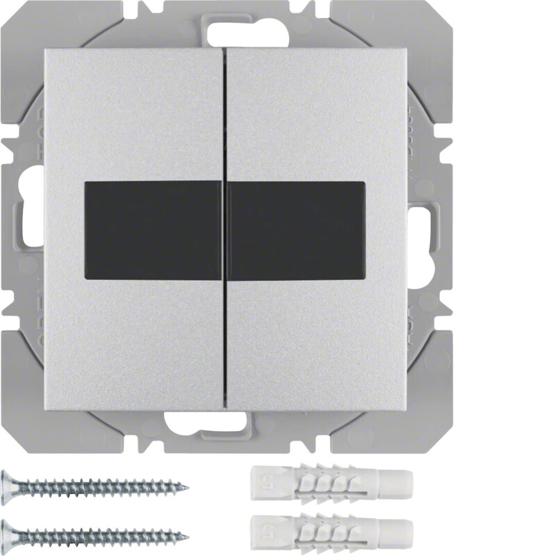 hager Painike langaton knx hager 2-os. valok. quicklink alu