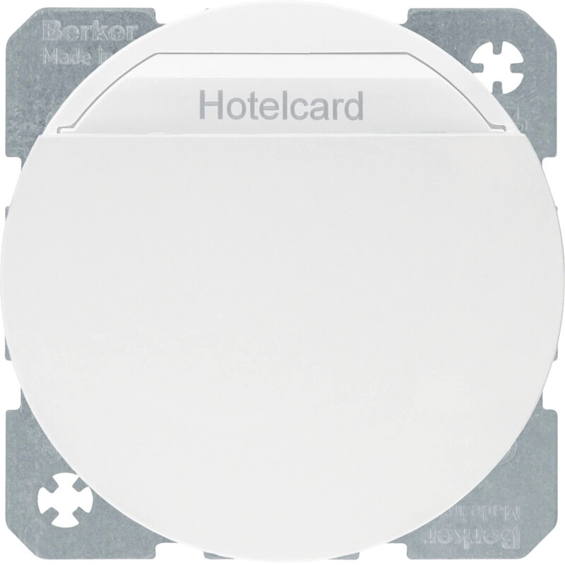 hager Hotellkortsbrytare 10a 230vac mi vit