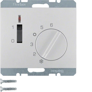 hager Rumtermostat 5/30 1ö 10a 24v kyt/sl an-al