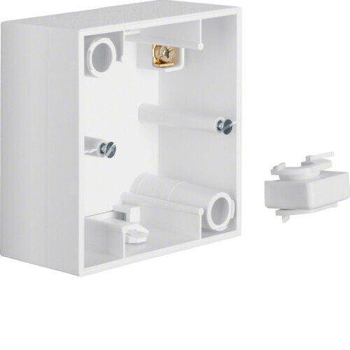 SURFACE MOUNTING BOX 1F 37MM WHITE