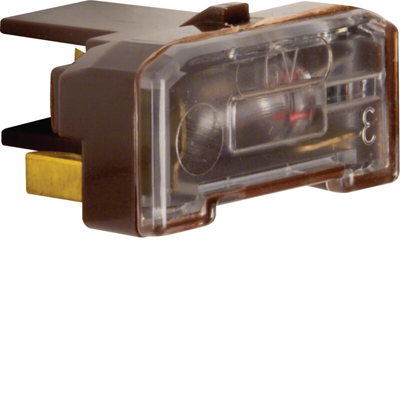 GLOW LAMP 6V 35MA BROWN