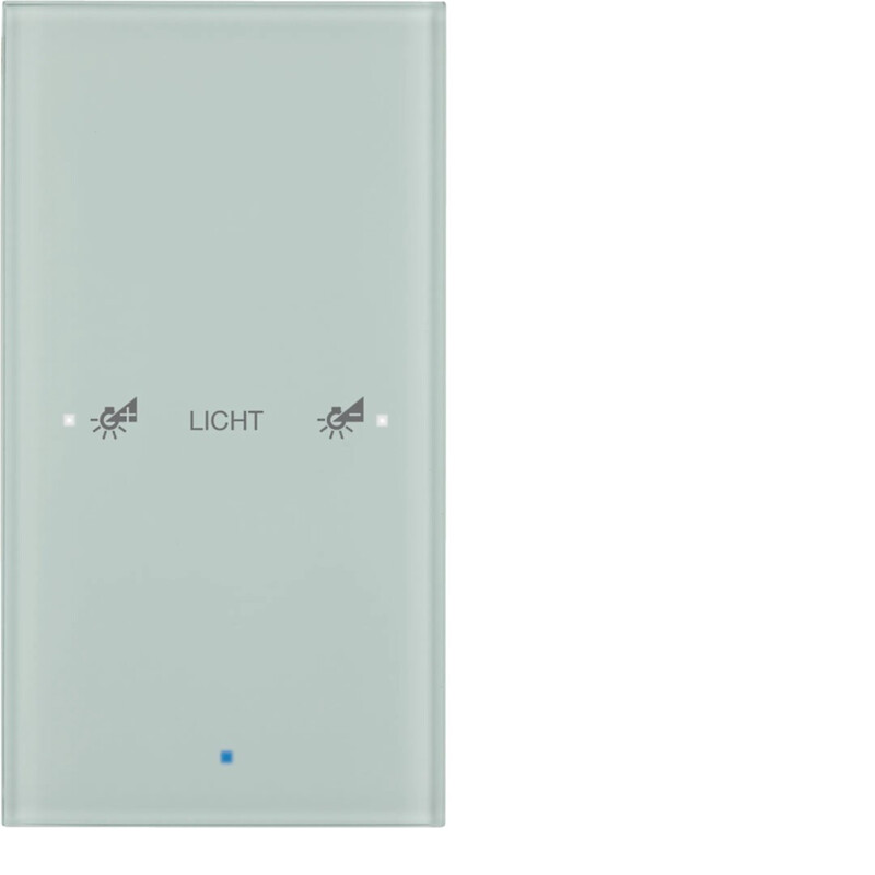 hager Painike knx hager 1os. lisät. op. lasi val
