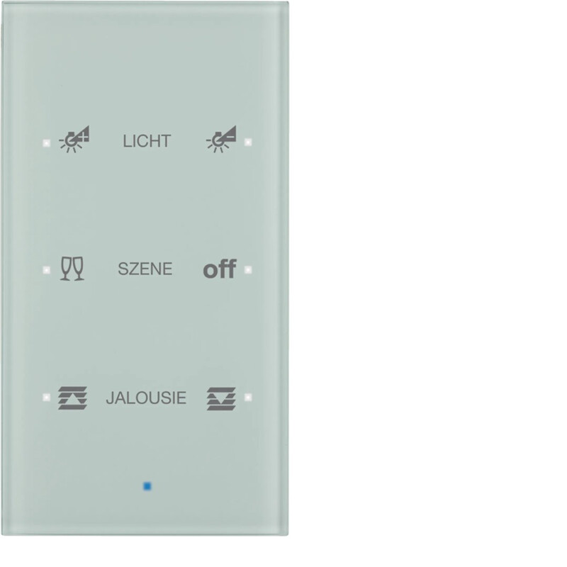 hager Painike knx hager 3os. lisät. op. lasi val