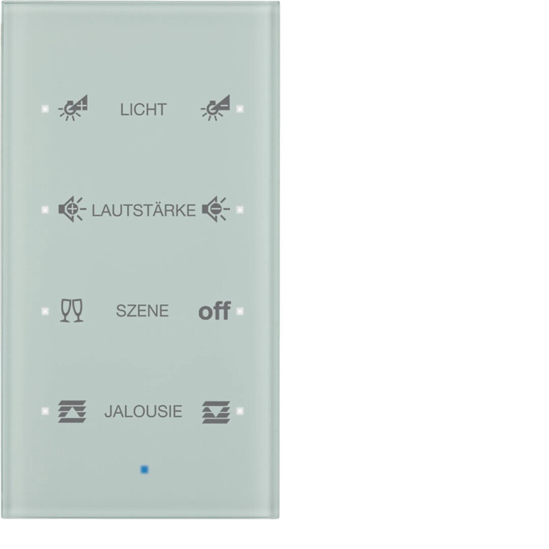 hager Painike knx hager 4os. lisät. op. lasi val