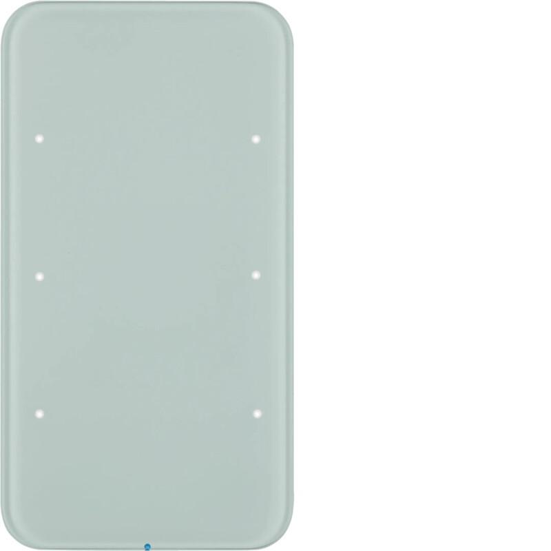 PUSH-BUTTON KNX 3F COMF. GLASS WHITE