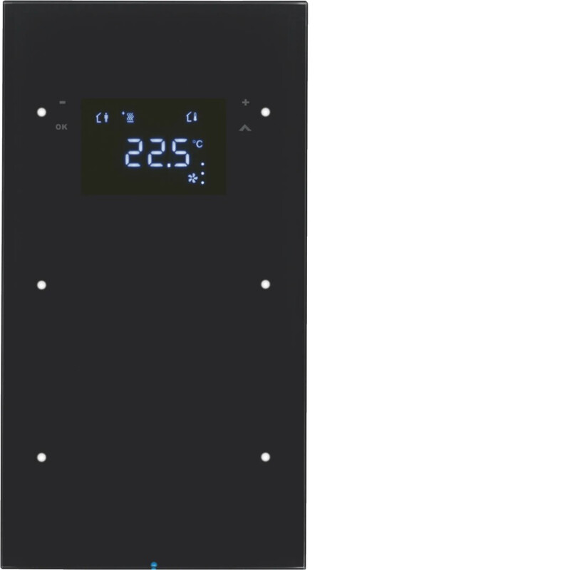hager Painike knx hager 2os term+led-n. lasi mus