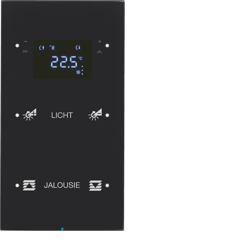 hager Painike knx hager 2os term+led-n. op. lasi mus