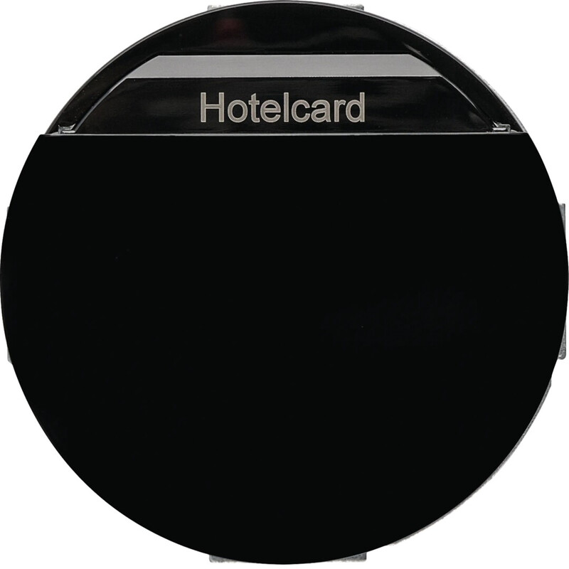 hager Hotellkortsbrytare 10a 230vac svart